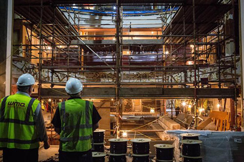 Gaiety Theatre refurb in progress